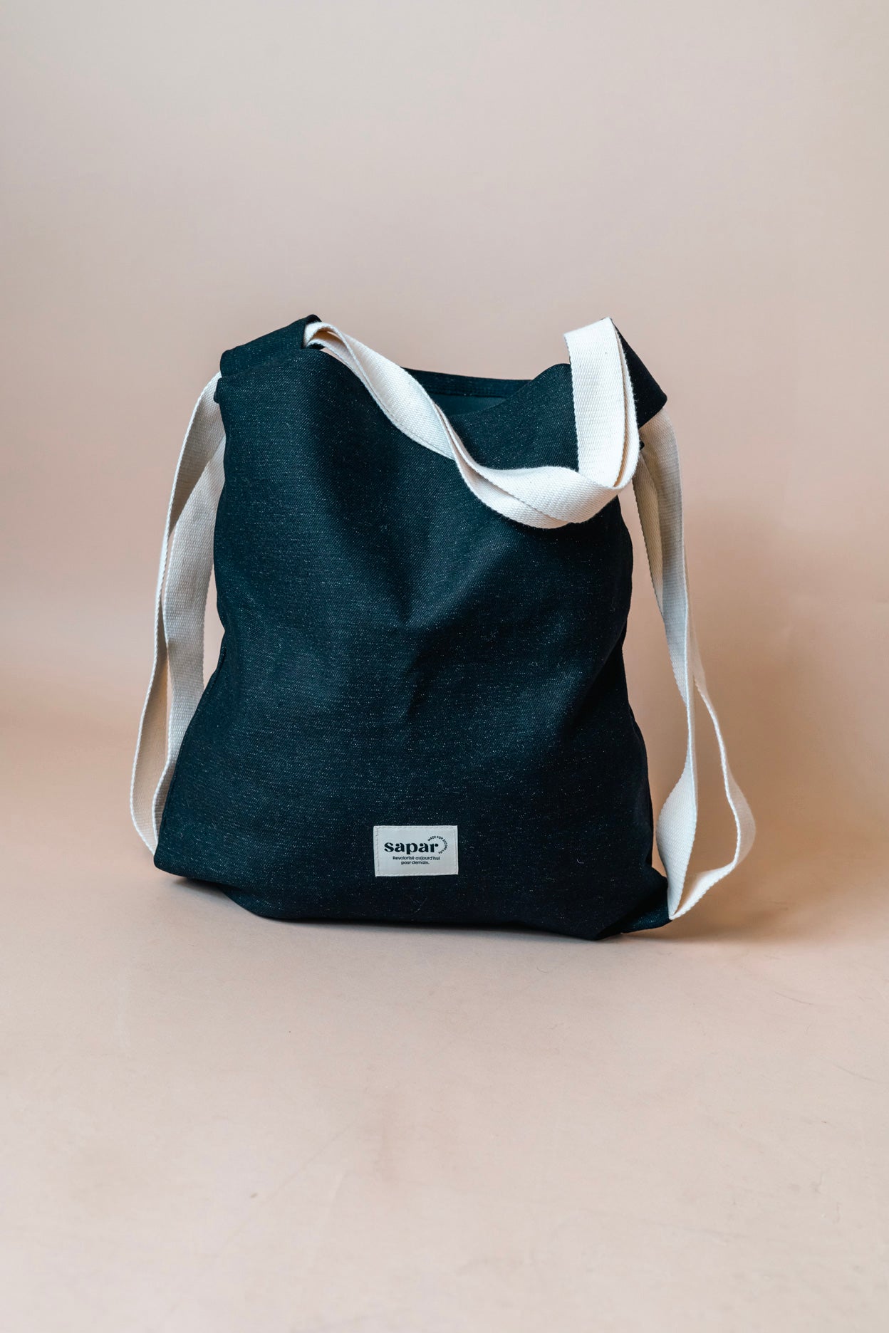 Tote-Bag upcyclé et personnalisable | écoresponsable et durable | Sapar