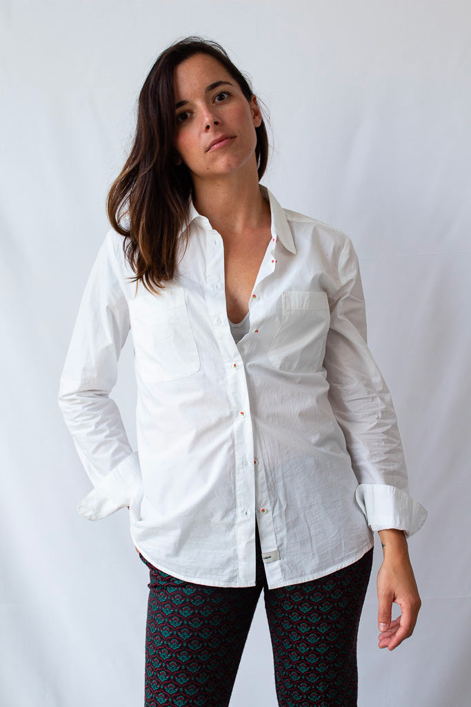 Chemise blanche pour femme de seconde main | Sapar